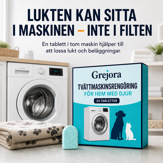 MaskinFräsch – tvättmaskinstabletter för hem med djur, 24 st