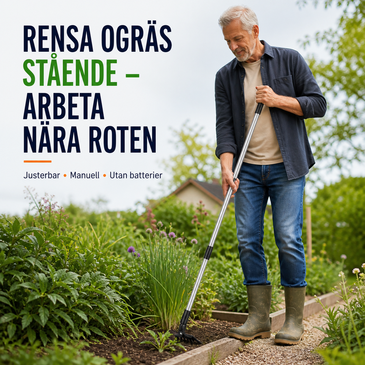 RotRens – justerbar ogräsrensare