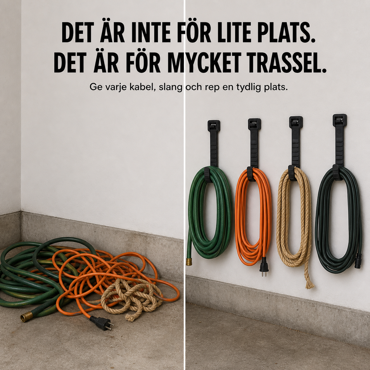 Multiband – återanvändbara universalremmar, 4-pack