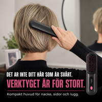 VolymBorste – sladdlös värmeborste för kort hår