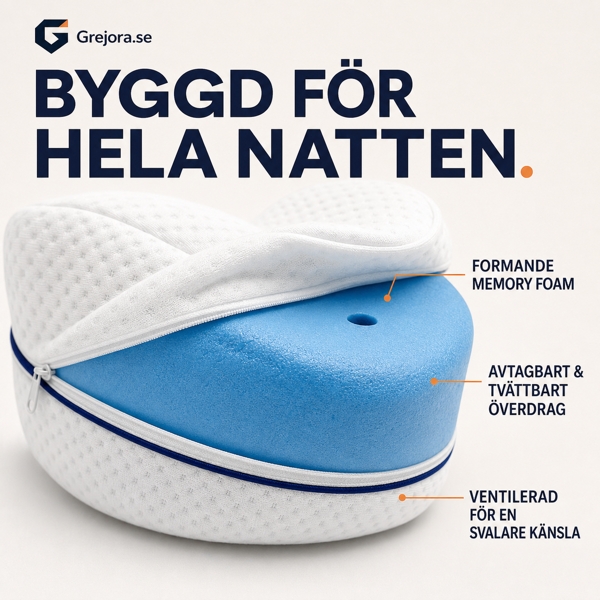 Grejora SovLinje™ – knäkudden för sidosovare