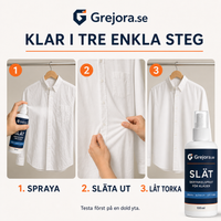 Grejora Slät – skrynkelsläppande klädspray