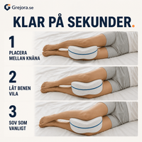Grejora SovLinje™ – knäkudden för sidosovare