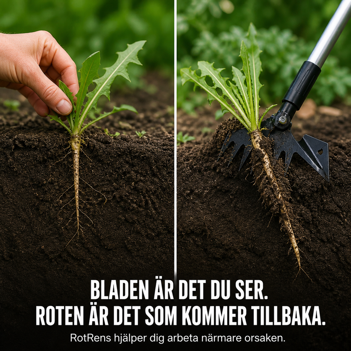 RotRens – justerbar ogräsrensare