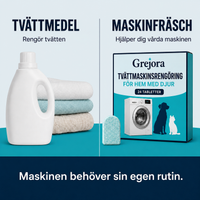 MaskinFräsch – tvättmaskinstabletter för hem med djur, 24 st