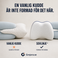 Grejora SovLinje™ – knäkudden för sidosovare