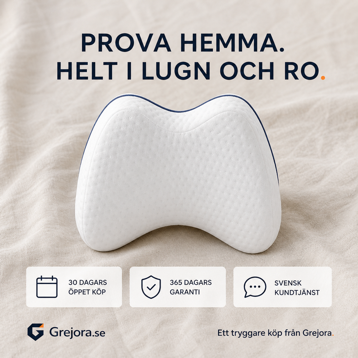 Grejora SovLinje™ – knäkudden för sidosovare