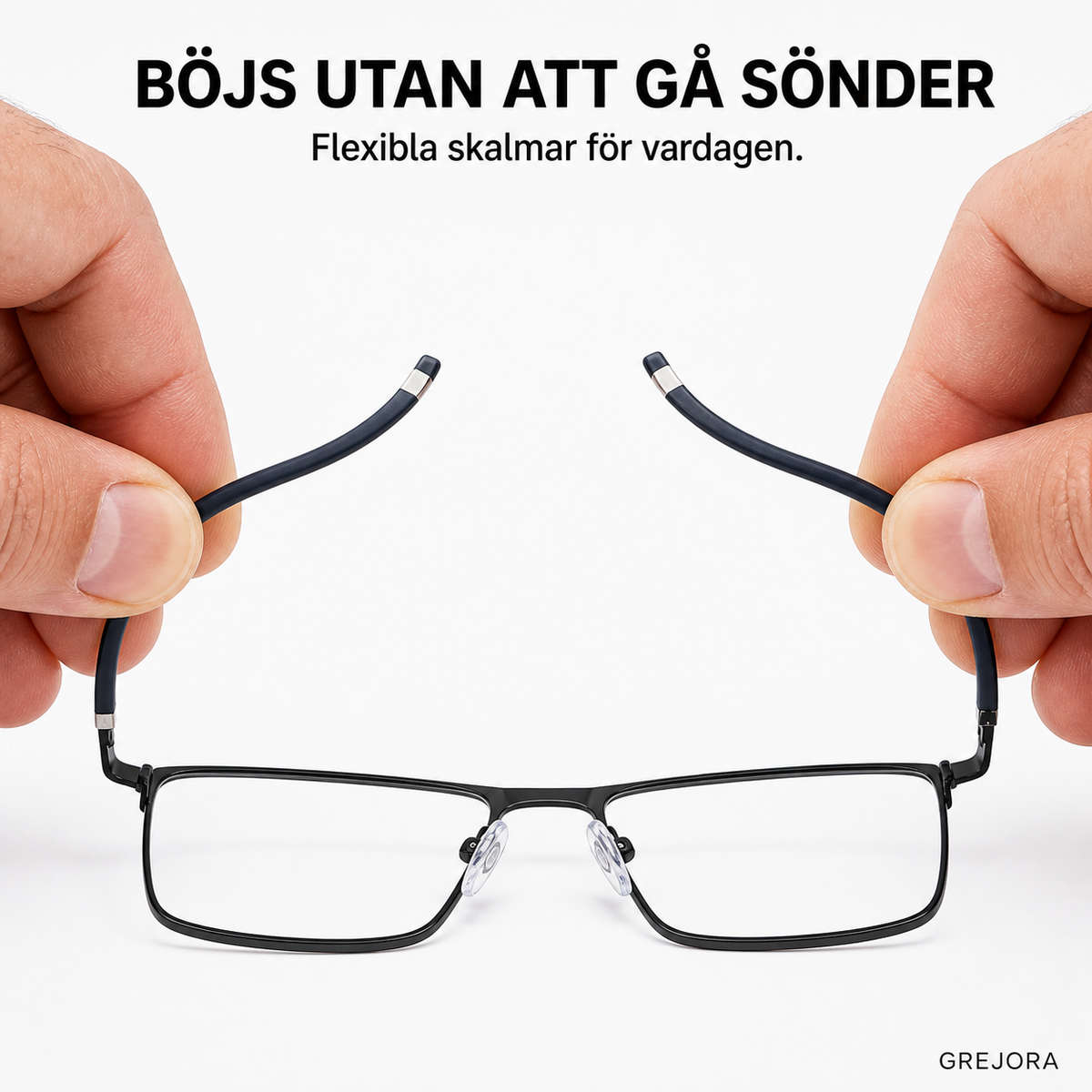 FokusFlex 3-i-1 – progressiva läsglasögon för skärm & sol