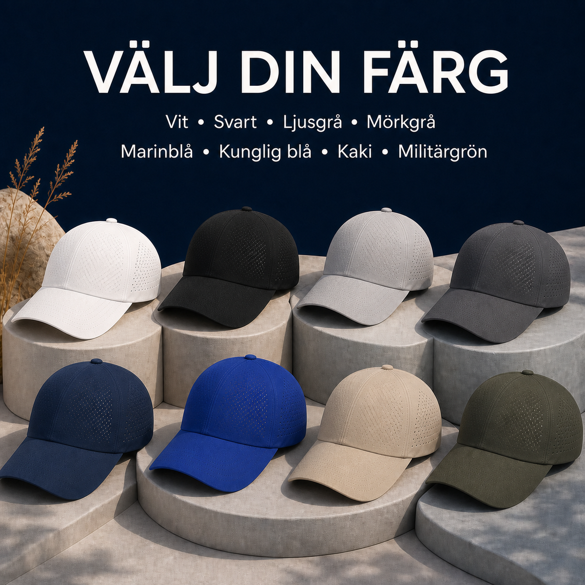 AeroCap – ventilerande funktionskeps med justerbar one size-passform